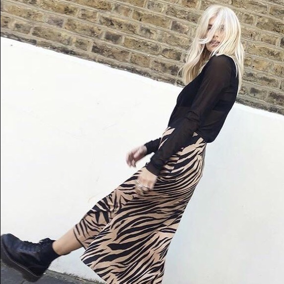 NWT Never fully dressed - Doris Zebra gold skirt - Picture 4 of 4